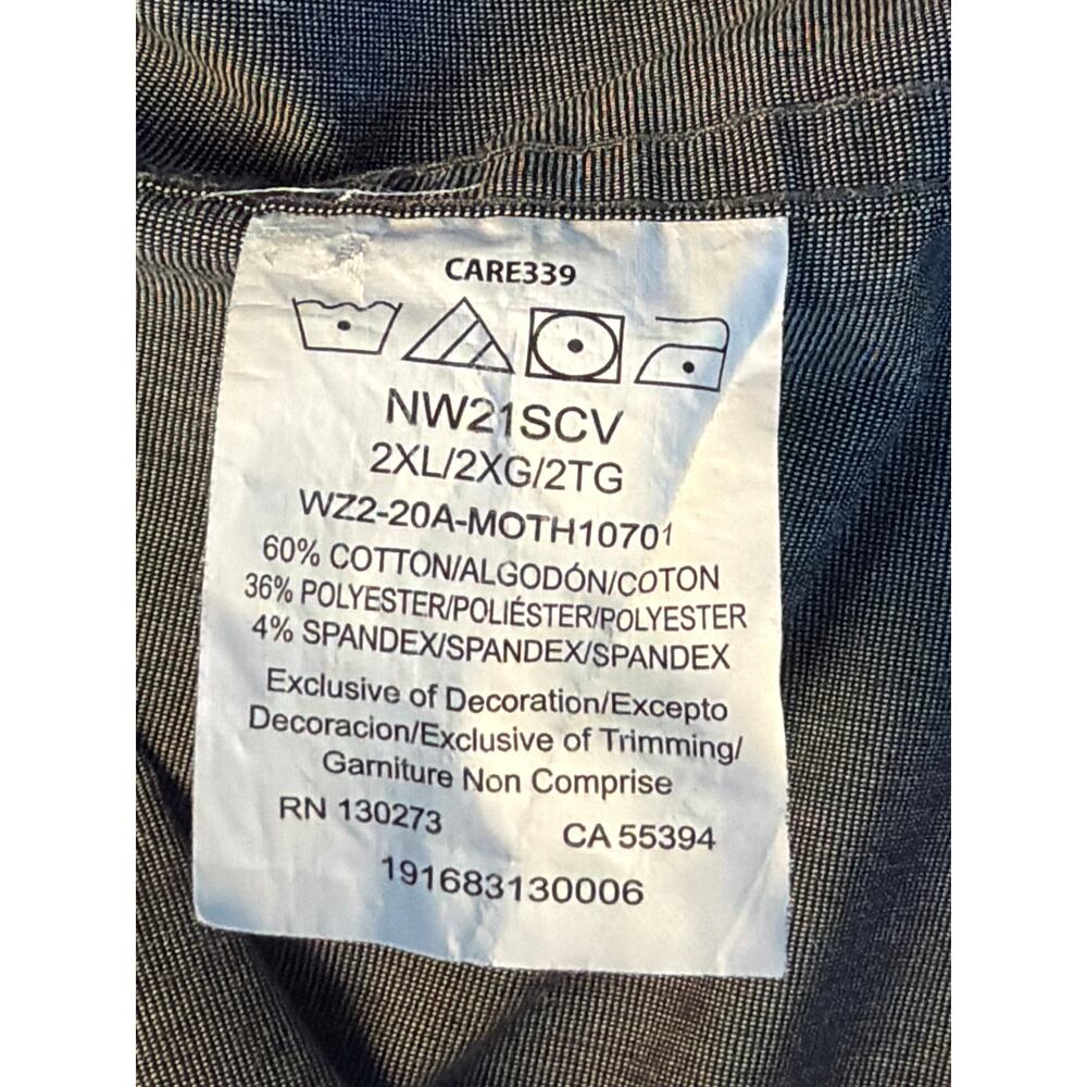 Wrangler Outdoor Regular Fit Men's Long Sleeve Gray 2XL Hiking Work Snap Button - Picture 6 of 9